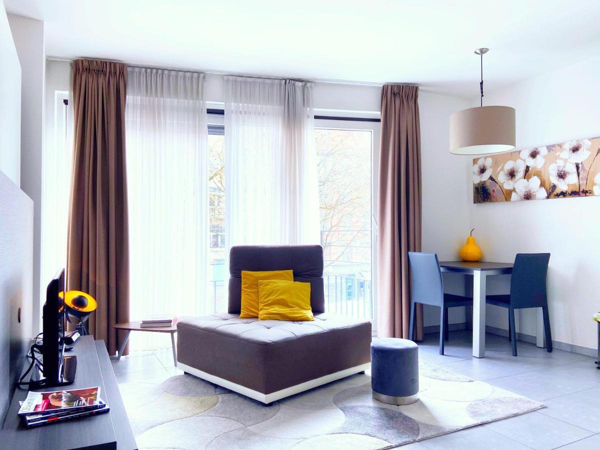 Ferienwohnung Quartier des Quais Dansaert Brüssel Exterior foto