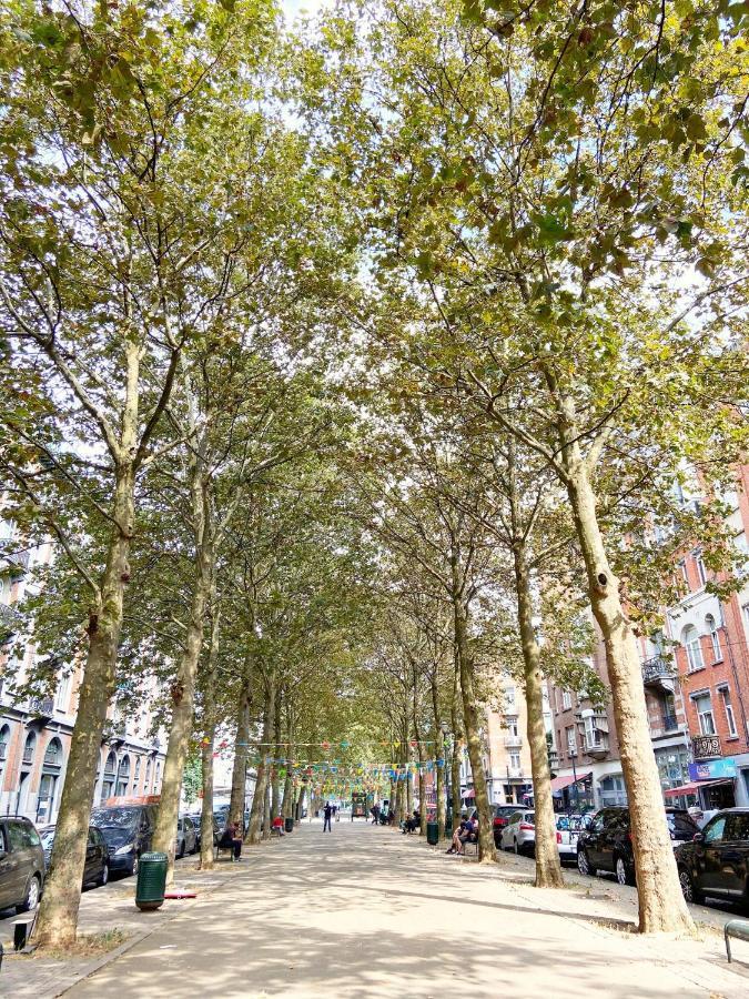 Ferienwohnung Quartier des Quais Dansaert Brüssel Exterior foto